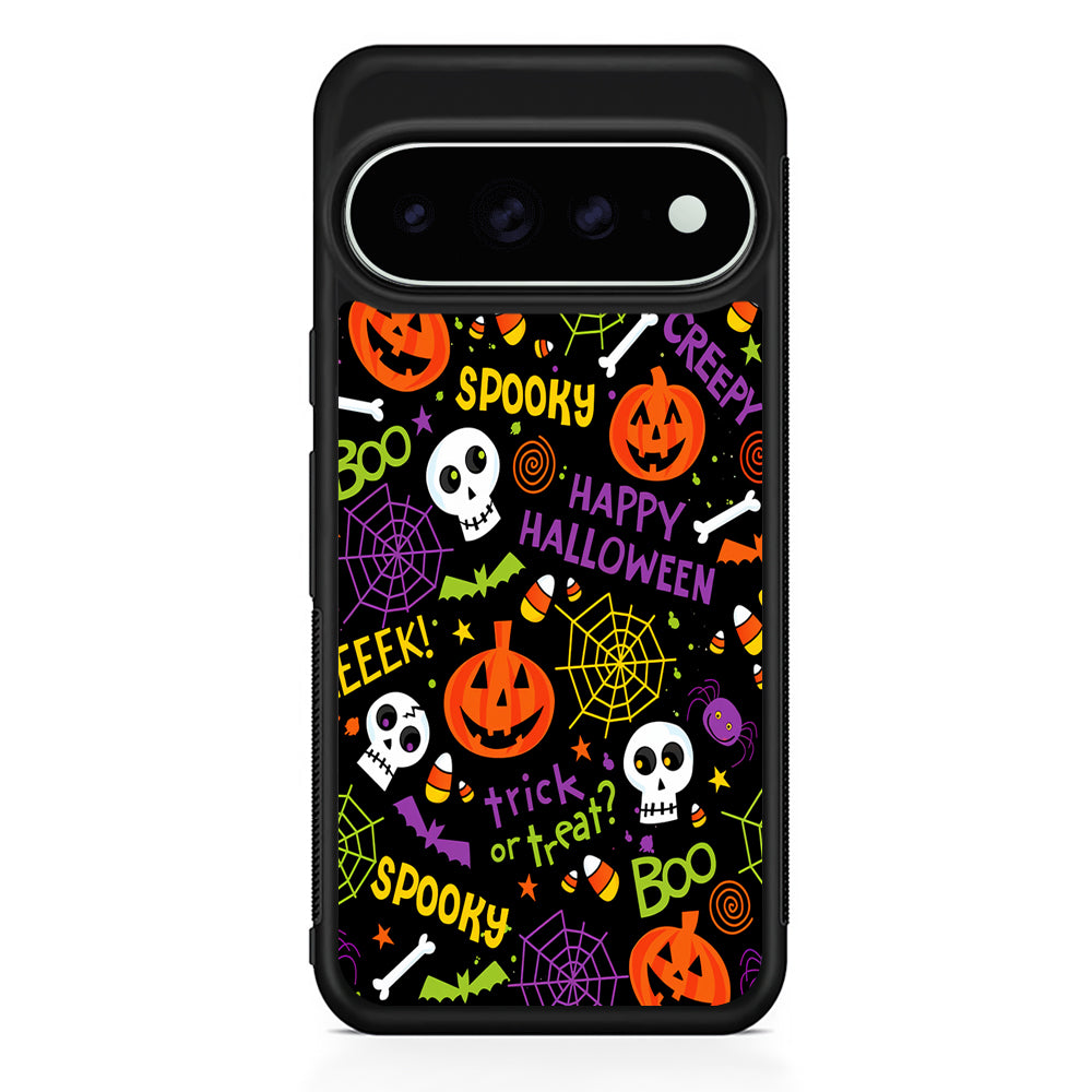 Happy Halloween Spooky Google Pixel 11 Pro XL Case - Custom Design Protective Case