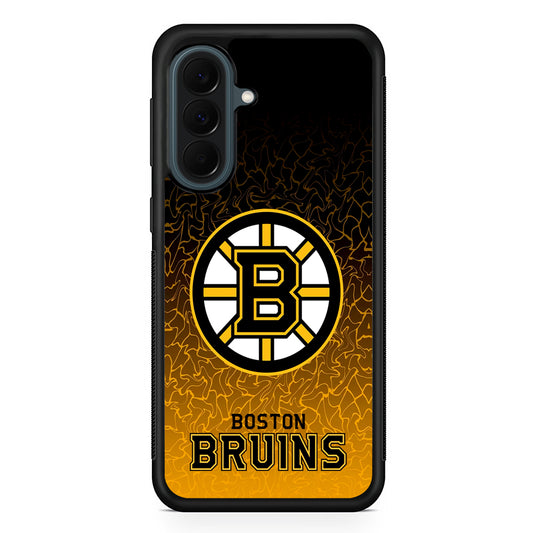 NHL Boston Bruins Team Samsung Galaxy A37 Case | Samsung Galaxy A37 Rubber Phone Case