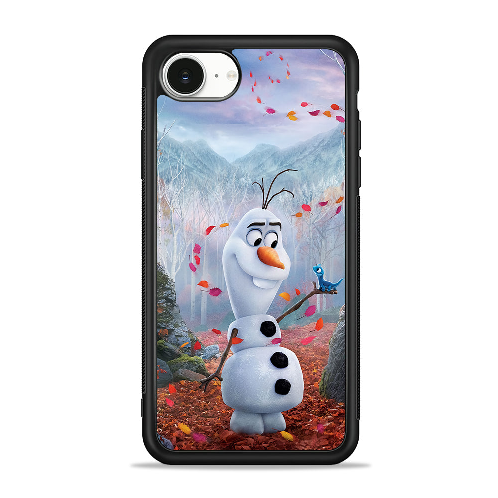 Olaf Frozen in the morning iPhone 16e Case | Protective Phone Cover