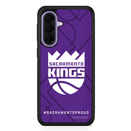 NBA Sacramento Kings Proud Samsung Galaxy A57 Case | Slim Samsung Galaxy A57 Rubber Case
