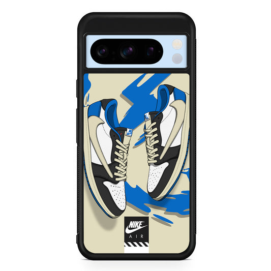 Nike Blue Whirlwind Google Pixel 8 Pro Case | Premium Protective Case for Google Pixel 8 Pro