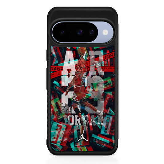 Air Jordan Record The Moment Google Pixel 10 Case | Google Pixel 10 Rubber Protective Case