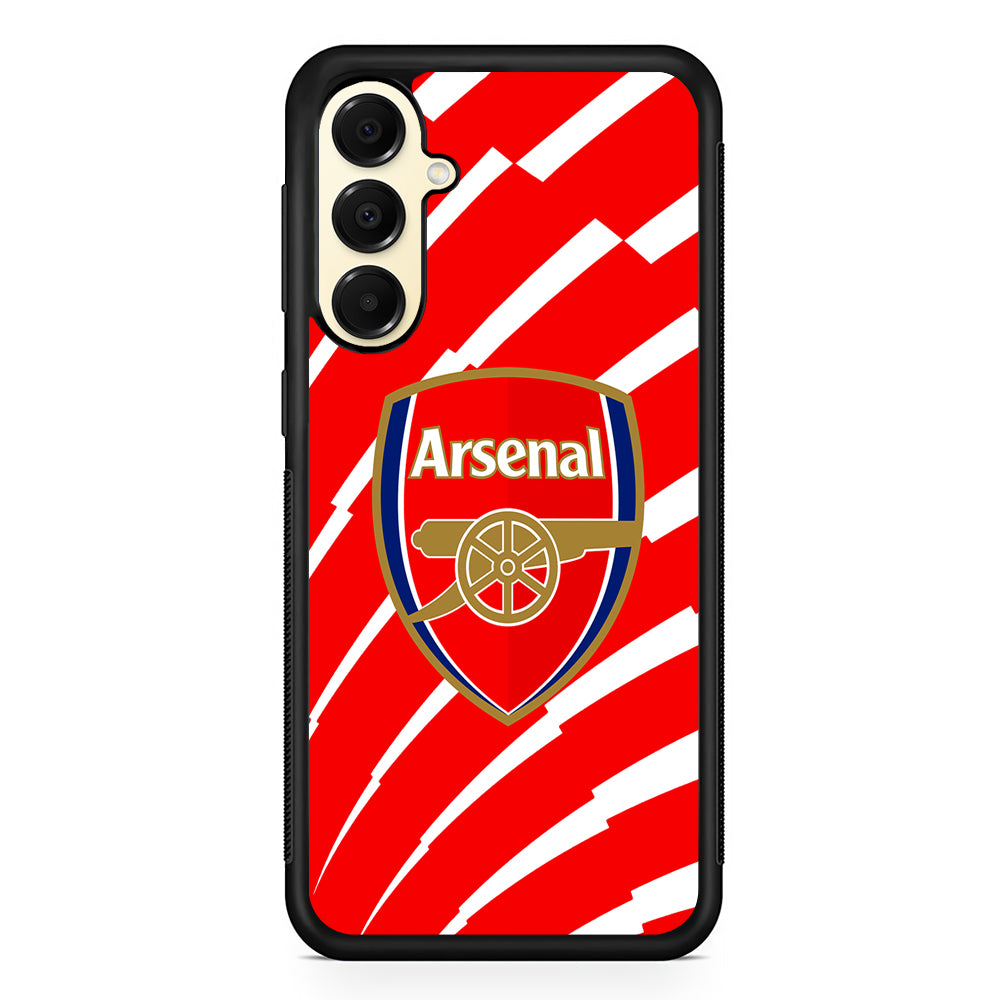 Arsenal FC Gunners Logo Samsung Galaxy A16 Case | Slim Rubber Samsung Galaxy A16 Case