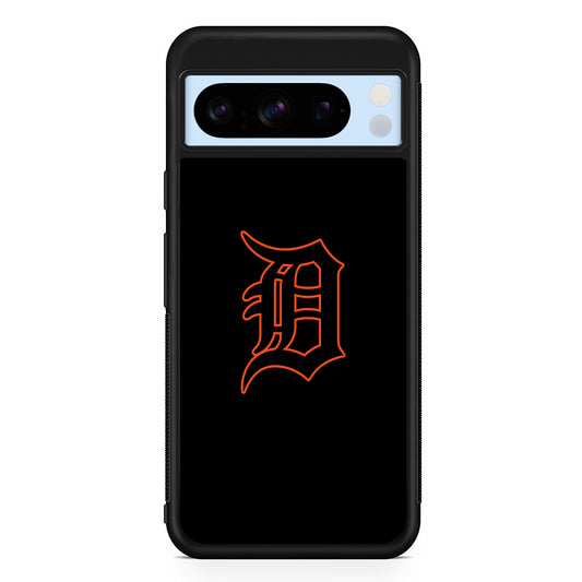 MLB Detroit Tigers Team Google Pixel 8 Pro Case | Slim Rubber Case for Google Pixel 8 Pro
