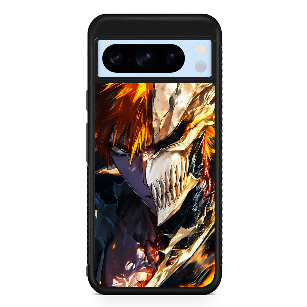 Bleach Ichigo Kurosaki Half Mask Google Pixel 8 Pro Case | Slim Rubber Case for Google Pixel 8 Pro