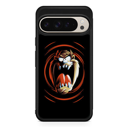 The Tasmanian Devil Face Google Pixel 9 Pro Case | Slim Protective Cover