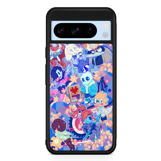 Undertale Games Google Pixel 8 Pro Case | Slim Rubber Case for Google Pixel 8 Pro