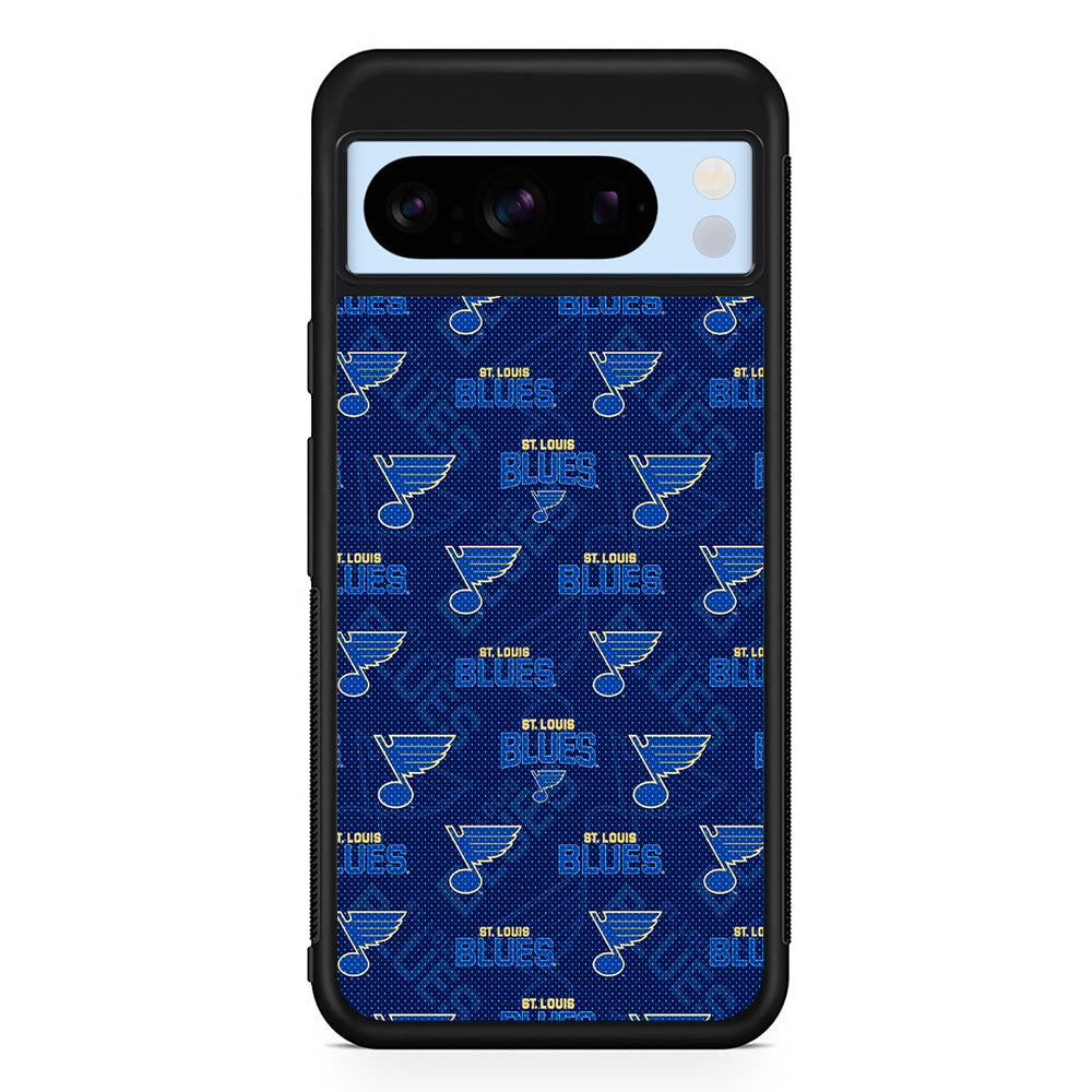 NHL St Louis Blues Team Google Pixel 8 Pro Case | Slim Rubber Case for Google Pixel 8 Pro