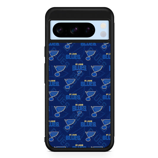 NHL St Louis Blues Team Google Pixel 8 Pro Case | Slim Rubber Case for Google Pixel 8 Pro