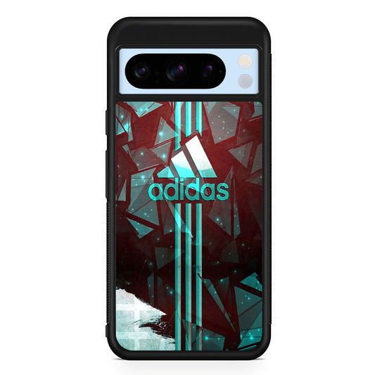 Adidas Green Light Abstract Google Pixel 8 Pro Case | Slim Protective Cover