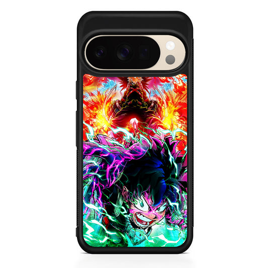 My Hero Academia Izuku and Friends Google Pixel 10 Pro XL Case | Slim Google Pixel 10 Pro XL Protective Case