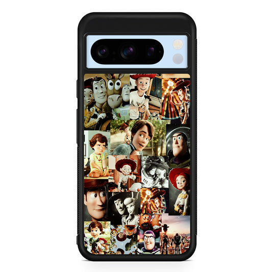 Toy Story Aesthetic Vintage Google Pixel 8 Pro Case | Slim Rubber Case for Google Pixel 8 Pro