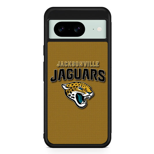 NFL Jacksonville Jaguars Logo Google Pixel 8 Case | Durable Protective Cover for Google Pixel 8