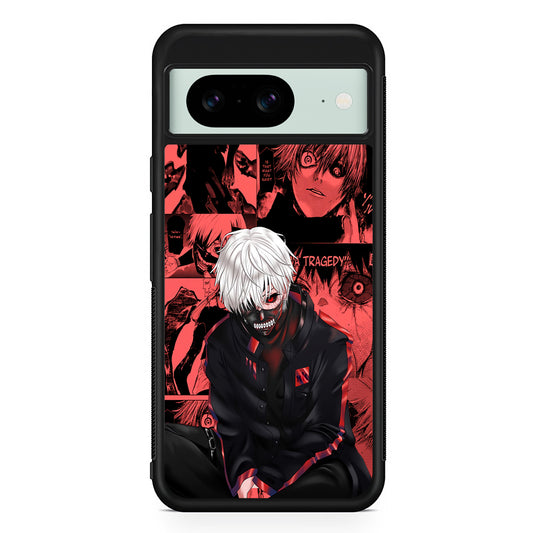 Tokyo Ghoul Ken Kaneki Comic Google Pixel 8 Case | Durable Protective Cover for Google Pixel 8