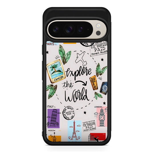 Explore The World Travel Google Pixel 9 Pro Case | Slim Protective Cover