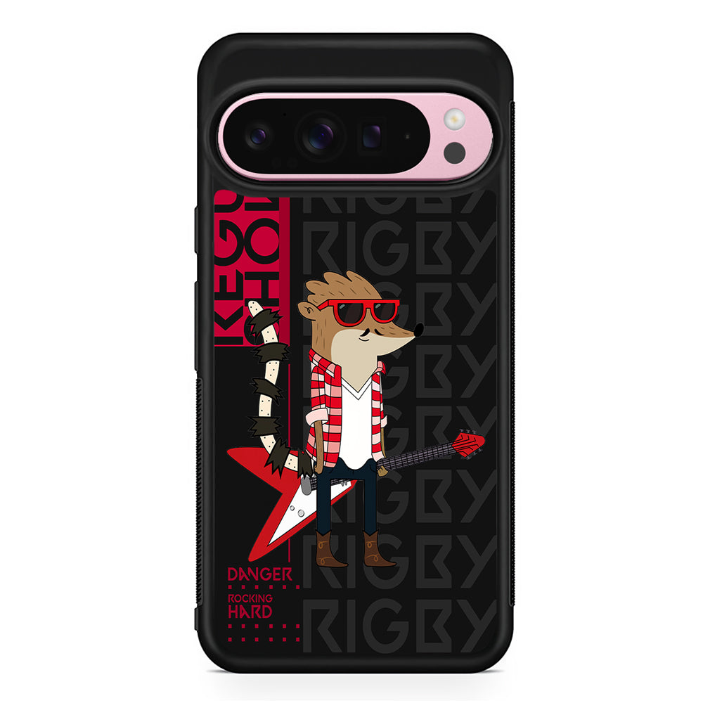 Regular Show Rigby Rockstar Google Pixel 9 Pro XL Case | Protective Cover