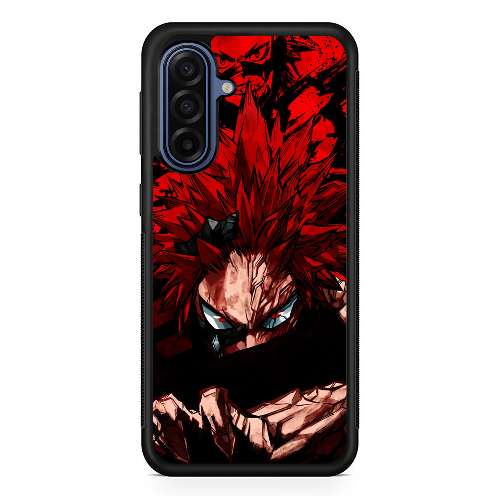 Red Riot Eijiro Kirishima Unbreakable Samsung Galaxy A17 Case | Slim Protective Phone Cover