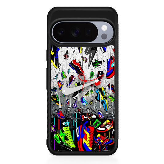 Nike Sneakers from The Sky Google Pixel 10 Pro Case | Protective Google Pixel 10 Pro Cover