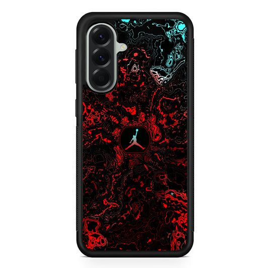 Air Jordan Mountain Contour Samsung Galaxy A56 Case | Samsung Galaxy A56 Rubber Protective Case
