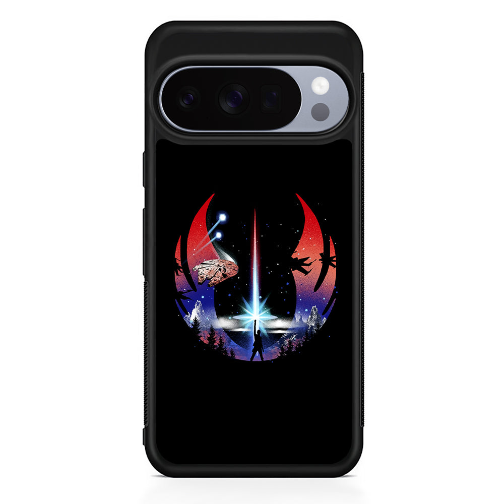 Jedi Order Logo Star Wars Google Pixel 10 Pro Case | Slim Google Pixel 10 Pro Rubber Case