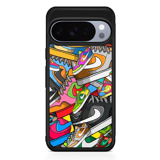 Nike Mix Shoes Google Pixel 10 Pro Case | Protective Google Pixel 10 Pro Cover