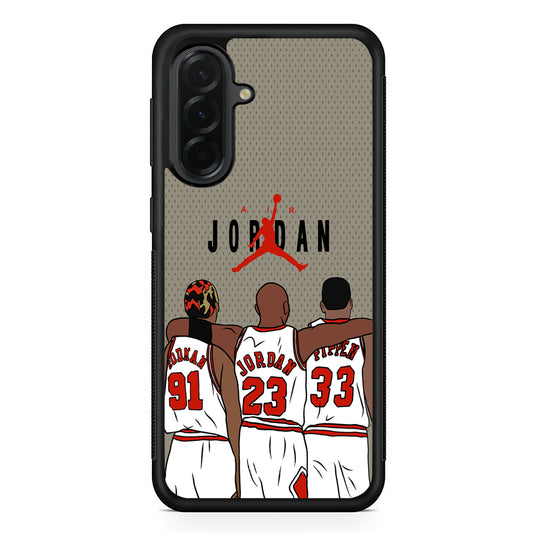 Air Jordan Story of Comrade Samsung Galaxy A36 Case | Slim Samsung Galaxy A36 Protective Case