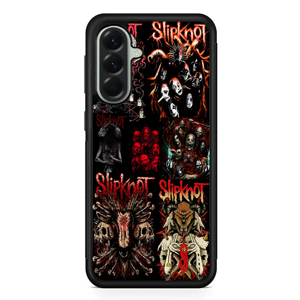 Slipknot Heavy Metal Band Samsung Galaxy A56 Case | Samsung Galaxy A56 Protective Rubber Case