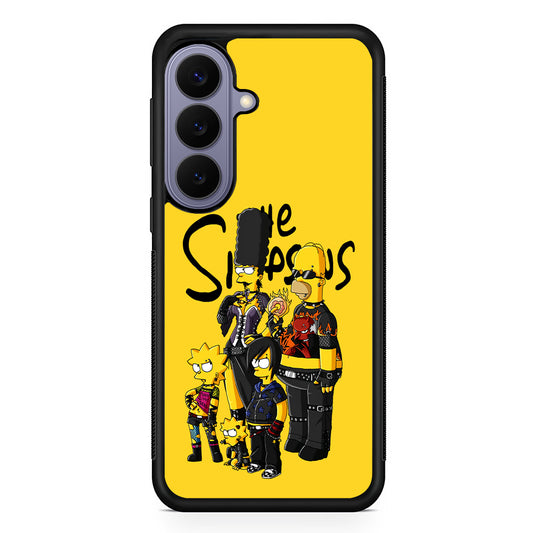 Simpsons Rock n' Roll Family Samsung Galaxy S26 Case | Durable Rubber Case for Samsung Galaxy S26