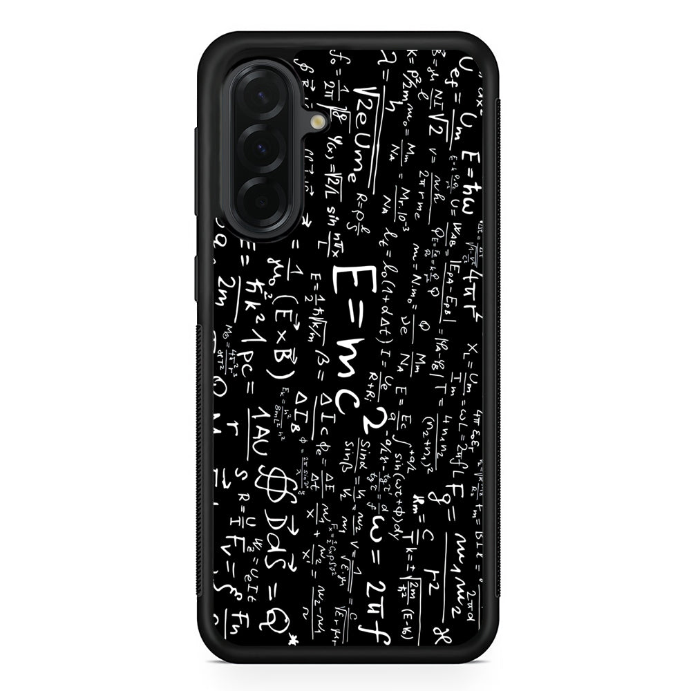 Physical Equations and Formulas Samsung Galaxy A36 Case | Protective Rubber Cover