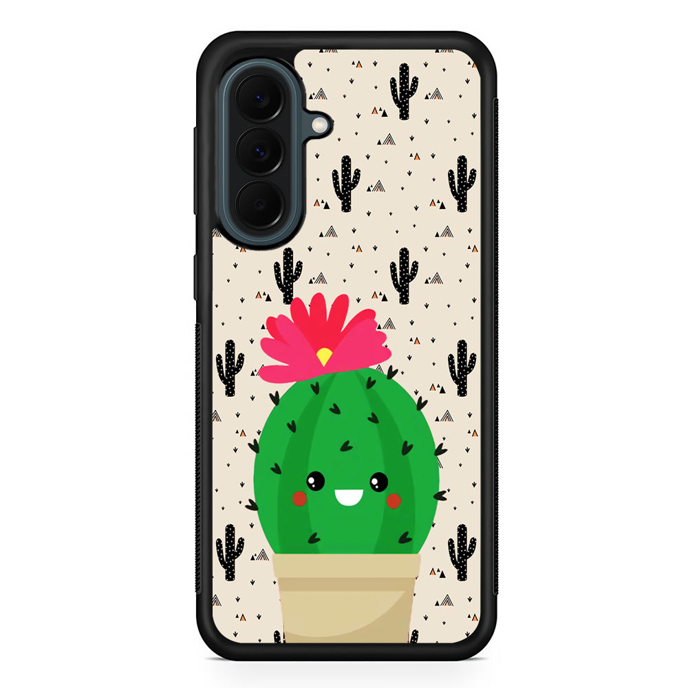 Cactus Tiny Pot Samsung Galaxy A37 Case | Samsung Galaxy A37 Rubber Phone Case