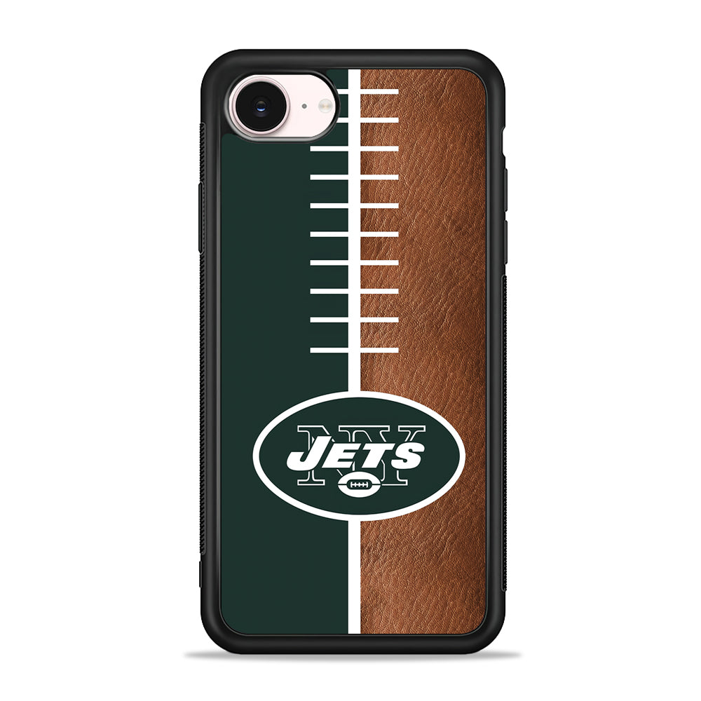 NFL New York Jets Logo iPhone 17e Case - Silicone Case