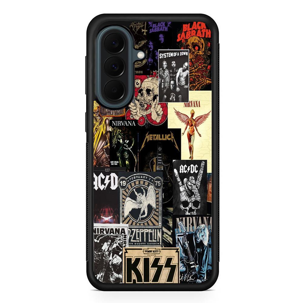 Heavy Metal Rock Music Band Samsung Galaxy A37 Case | Samsung Galaxy A37 Rubber Phone Case