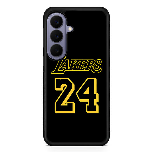 Kobe Bryant Lakers 24 Samsung Galaxy S26 Case | Durable Rubber Case for Samsung Galaxy S26