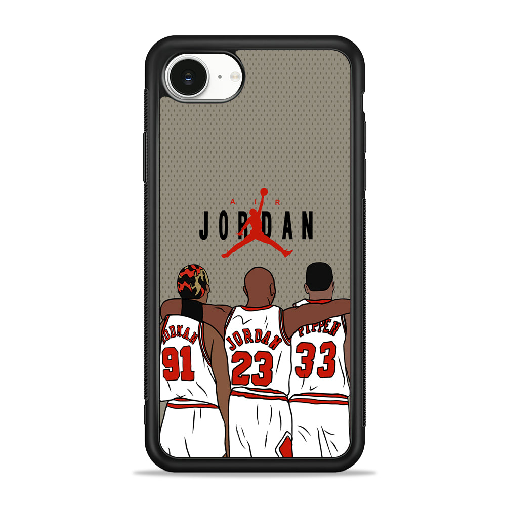 Air Jordan Story of Comrade iPhone 16e Case - Slim Silicone Case