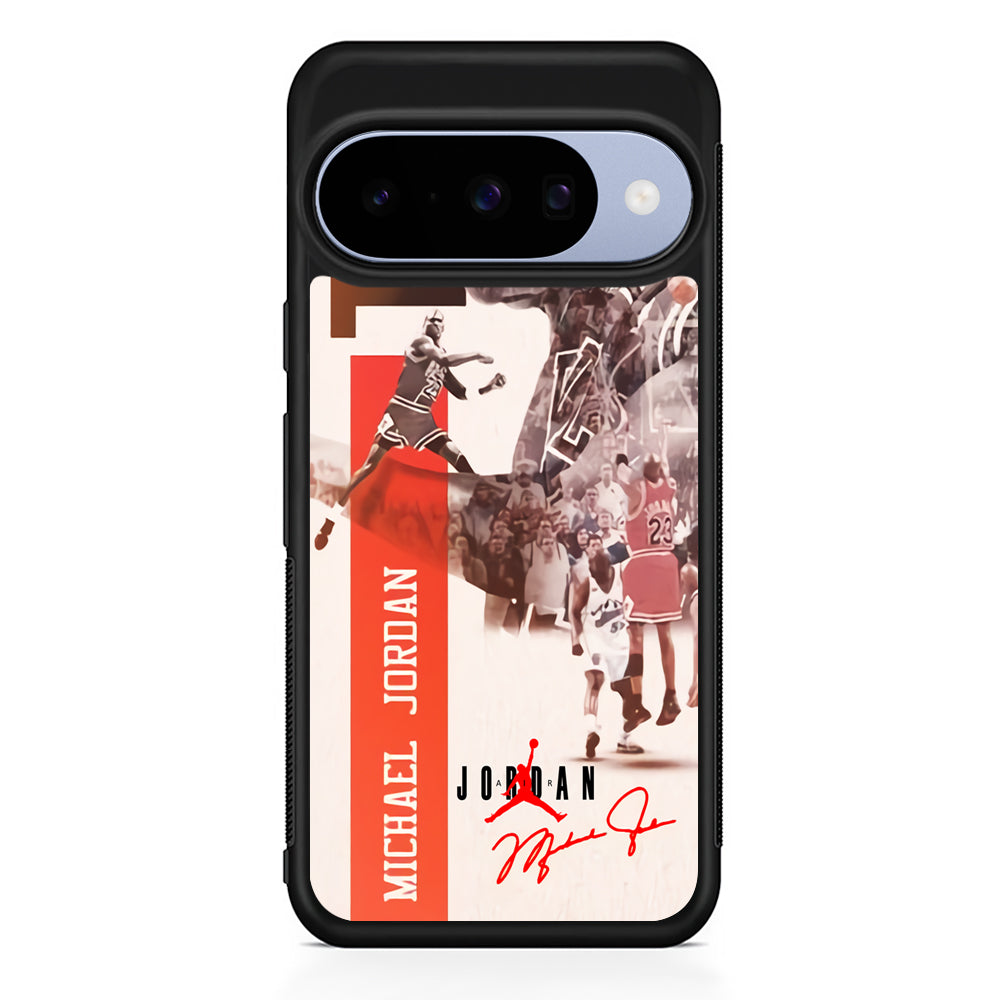 Air Jordan Legend's Journey Google Pixel 10 Case | Google Pixel 10 Rubber Protective Case