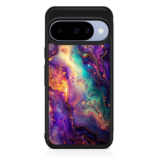 Sparkling Marble Abstract Google Pixel 10 Case | Google Pixel 10 Rubber Protective Case