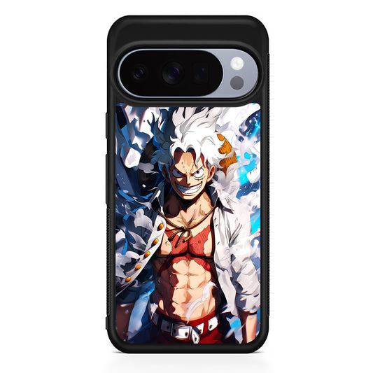 One Piece Luffy Sun God Nika Google Pixel 10 Pro Case | Slim Google Pixel 10 Pro Rubber Case