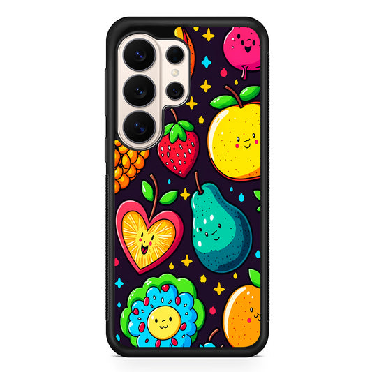 Cute Colorful Fruit Cartoon Samsung Galaxy S26 Ultra Case | Slim Protective Case for Samsung Galaxy S26 Ultra