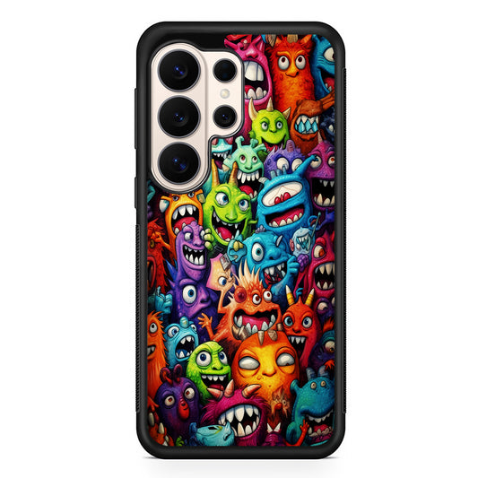 A Lot of Monsters Doodle Samsung Galaxy S26 Ultra Case | Slim Protective Case for Samsung Galaxy S26 Ultra