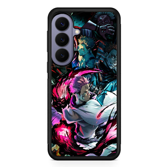 Jujutsu Kaisen Sukuna Aesthetic Samsung Galaxy S26 Case | Durable Rubber Case for Samsung Galaxy S26