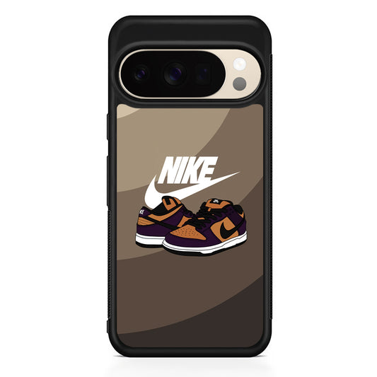 Nike Purple in Brown Layer Google Pixel 10 Pro XL Case | Durable Google Pixel 10 Pro XL Cover