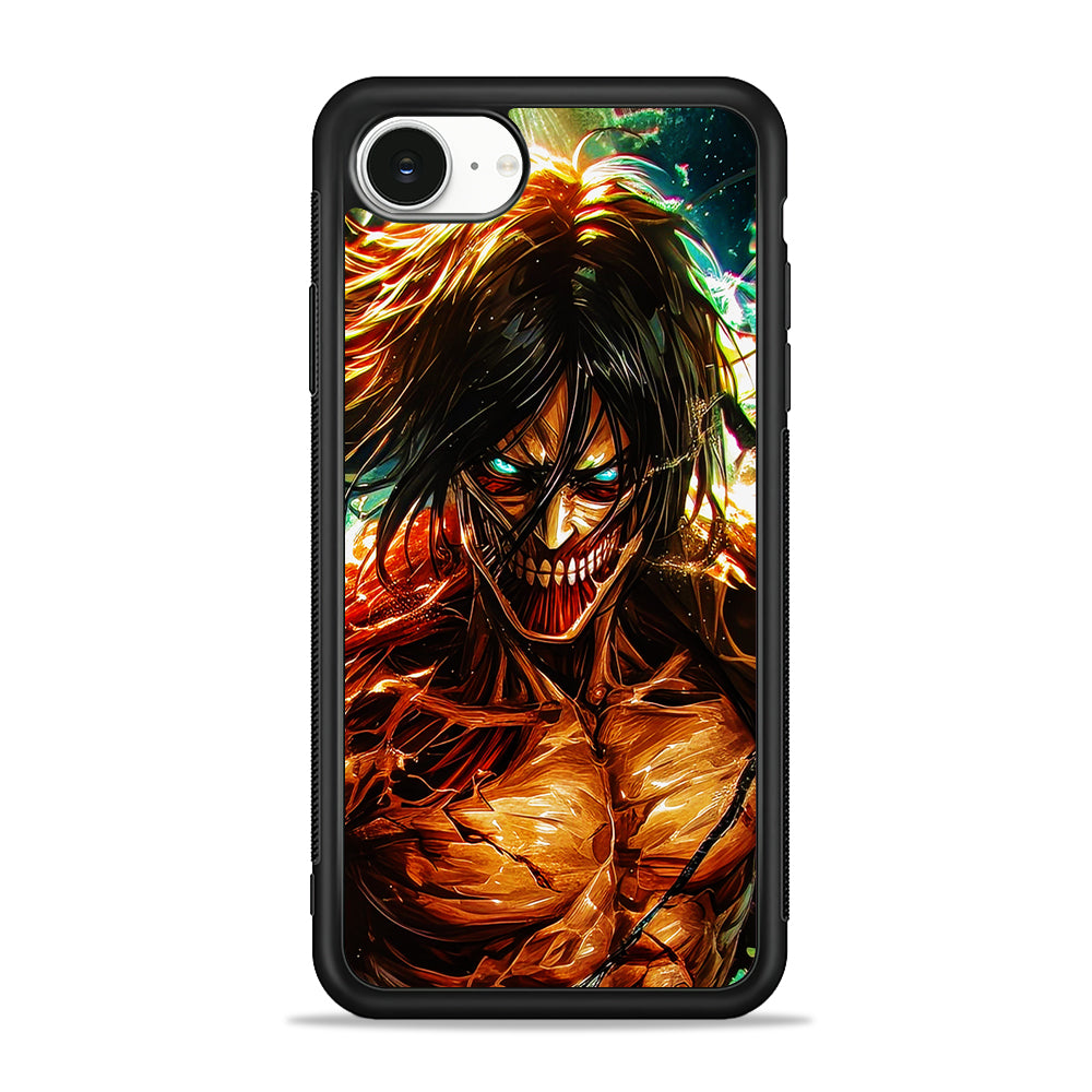Attack on Titan Eren's Form iPhone 16e Case | Protective Phone Cover