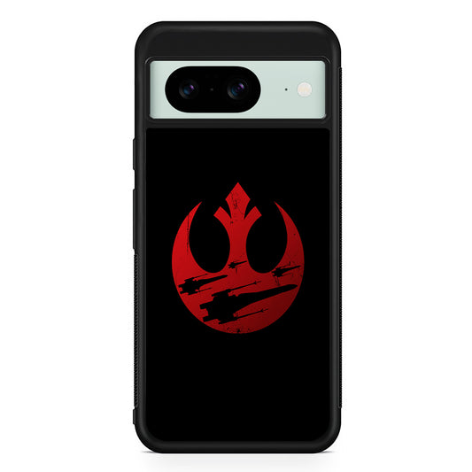 Rebel Alliance Star Wars Red Google Pixel 8 Case | Durable Protective Cover for Google Pixel 8