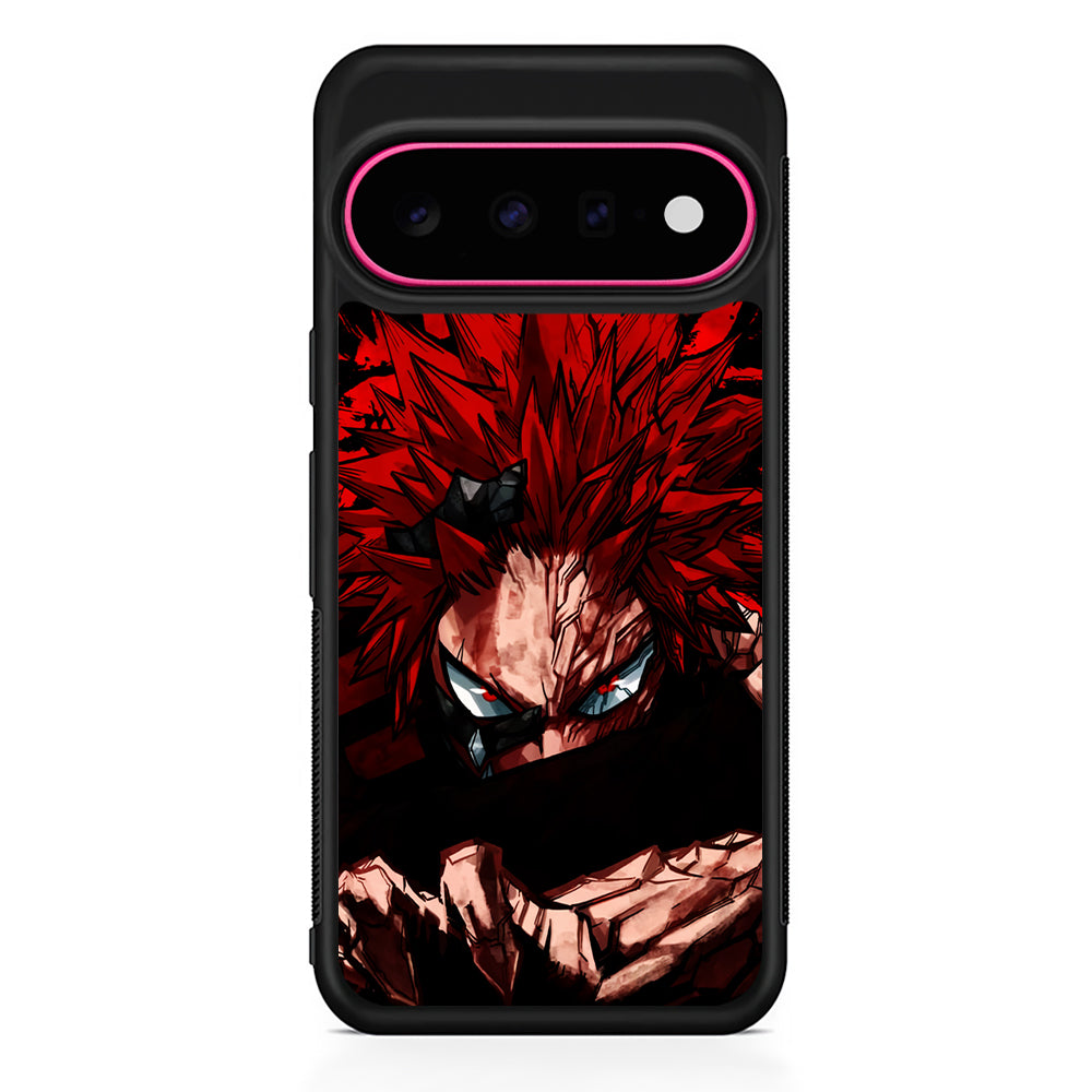 Red Riot Eijiro Kirishima Unbreakable Google Pixel 11 Case | Slim Shockproof Cover