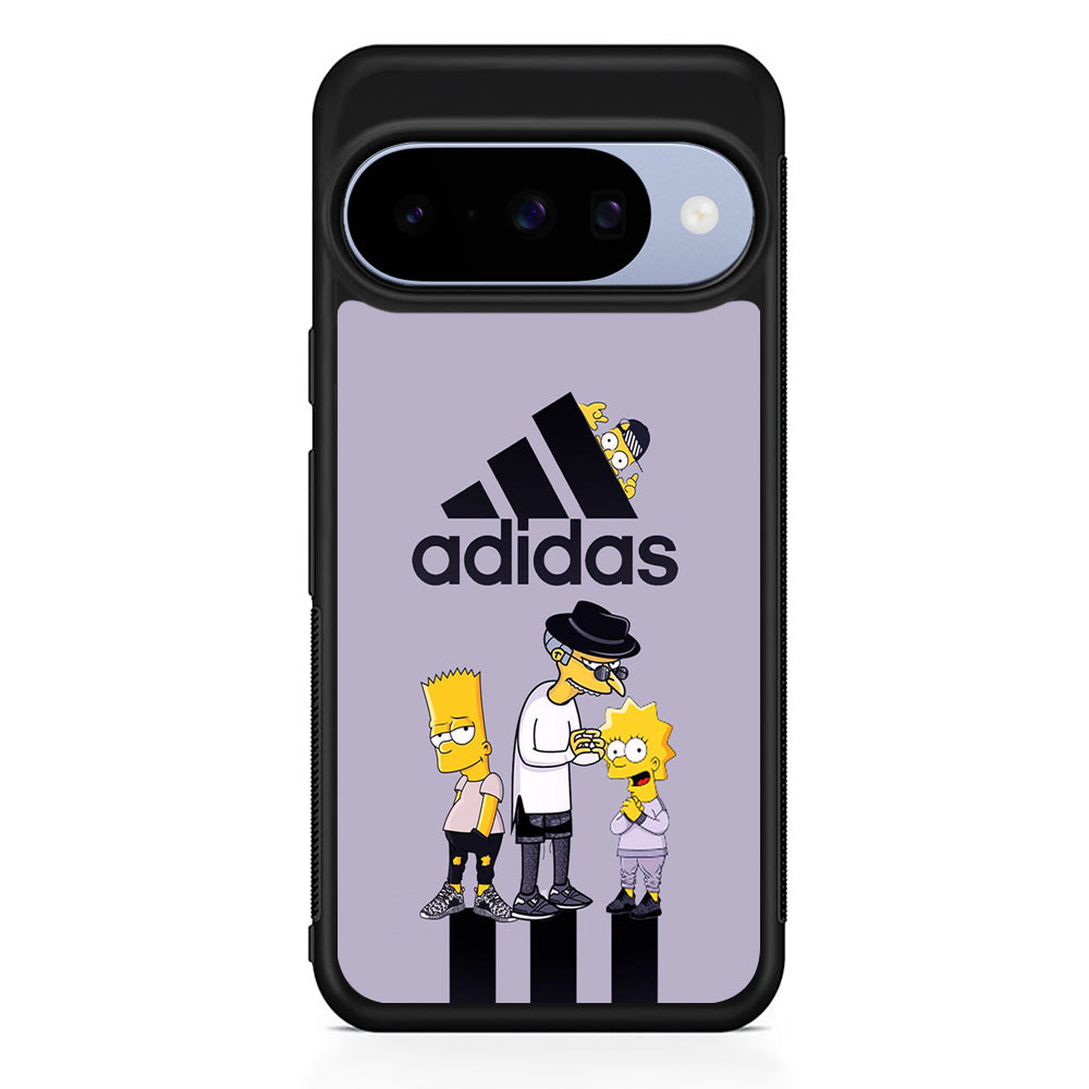 Adidas Simpson Team Google Pixel 10 Case | Google Pixel 10 Rubber Protective Case