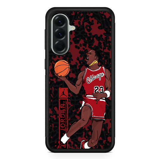 Air Jordan Return on Victorious Samsung Galaxy A56 Case | Samsung Galaxy A56 Rubber Protective Case