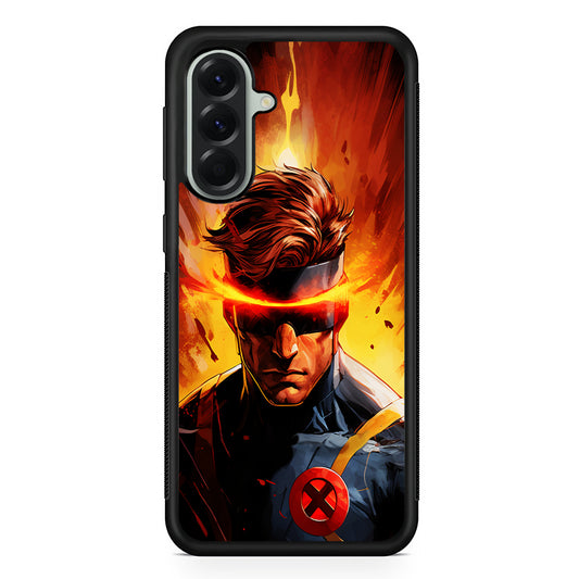 X-Men Cyclops Comics Samsung Galaxy A56 Case | Samsung Galaxy A56 Protective Rubber Case