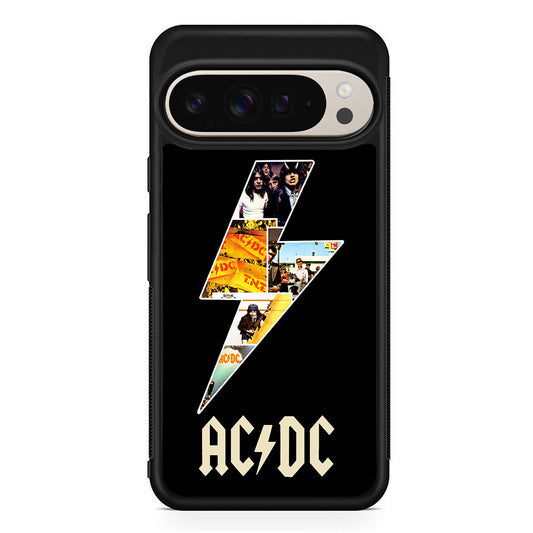 ACDC Rock Band Google Pixel 9 Pro Case | Slim Protective Cover