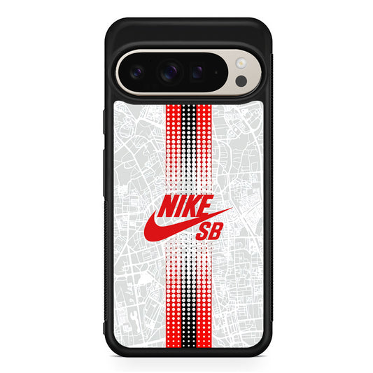 Nike SB in Town Map Google Pixel 9 Pro Case | Slim Protective Cover
