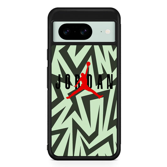 Air Jordan Shape Of Abstract Google Pixel 8 Case | Durable Protective Cover for Google Pixel 8